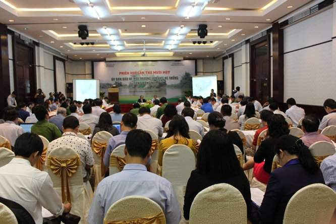 Quang  cảnh Hội nghị Phiên họp lần thứ 11 Ủy ban sông Đồng Nai