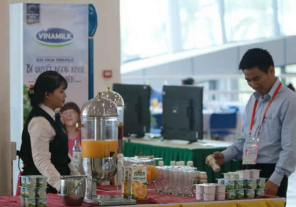 Đa dạng các sản phẩm của Vinamilk được phục vụ tại Hội nghị APEC 2017 