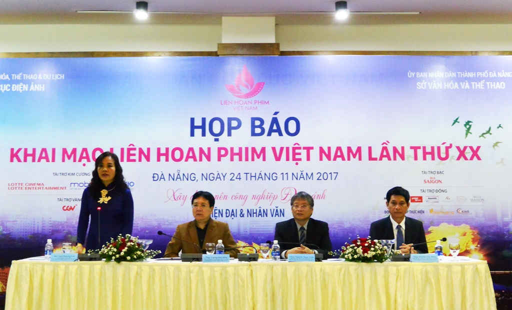 Họp báo giới thiệu nội dung Liên hoan phim Việt Nam lần thứ XX