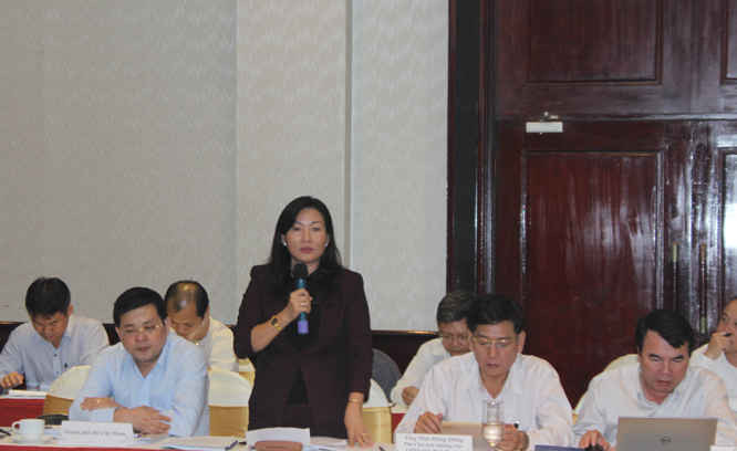 Bà Nguyễn Thị Thanh Mỹ, Phó Giám đốc Sở TN&MT TP.HCM cho rằng cần có cơ chế phối hợp trong xử lý vi phạm trên lưu vực hệ thống sông Đồng Nai