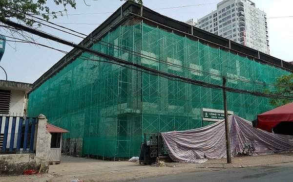 Lô đất 2.863 m2 của công ty Mediplast tại phố Lương Định Của (phường Phương Mai, Đống Đa, Hà Nội).