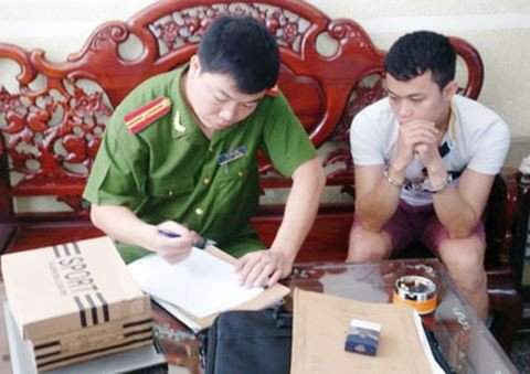 Nguyễn Văn Đô lúc mới bị bắt.