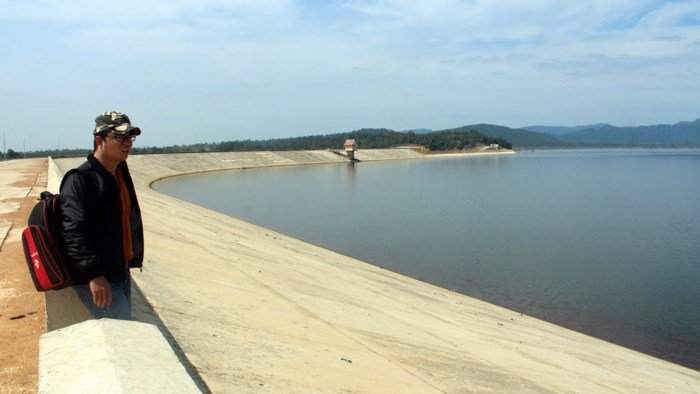 Hồ chứa nước công trình thủy lợi Ia Mơr hiện tại