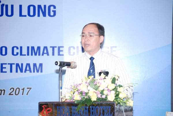 Ông Lâm Quang Thi – Phó Chủ tịch UBND tỉnh An Giang phát biểu chào mừng Hội thảo