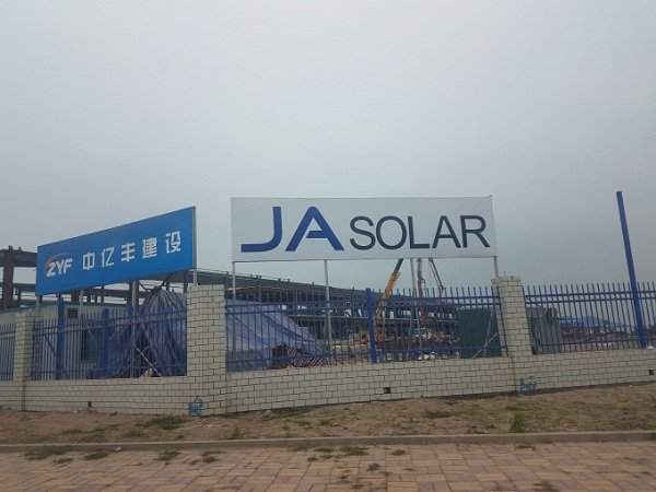 Dự án nhà máy sản xuất tấm Silic của Công ty JA Solar Việt Nam