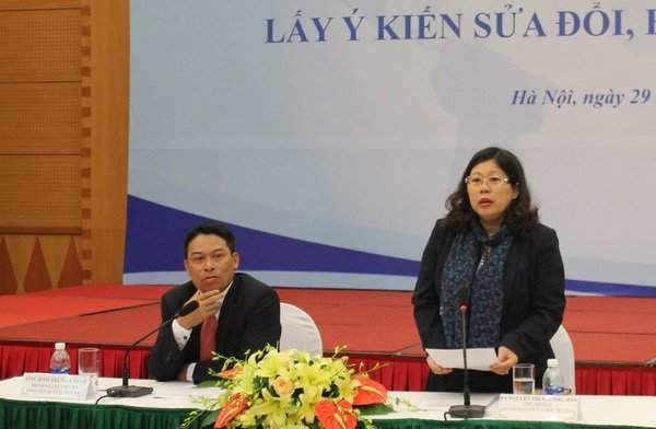 Ảnh 1:Thứ trưởng Bộ TN&MT Nguyễn Thị Phương Hoa phát biểu tại Hội thảo