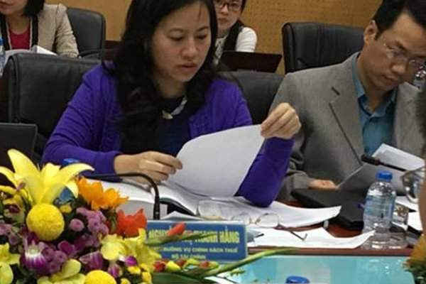 Bà Nguyễn Thị Thanh Hằng - Phó Vụ trưởng Vụ Chính sách thuế, Bộ Tài chính trả lời bạn đọc