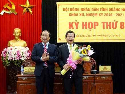 Ông Nguyễn Tăng Bính được bầu làm Phó Chủ tịch UBND tỉnh Quảng Ngãi