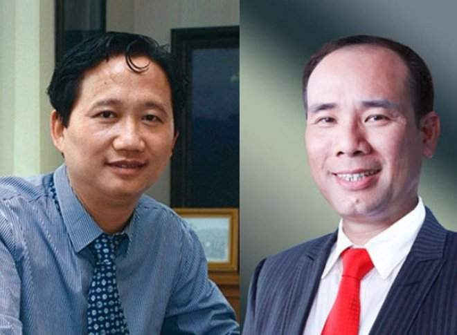 Trịnh Xuân Thanh và Vũ Đức Thuận là những cái tên bị khởi tố đầu tiên trong vụ án tại PVC.