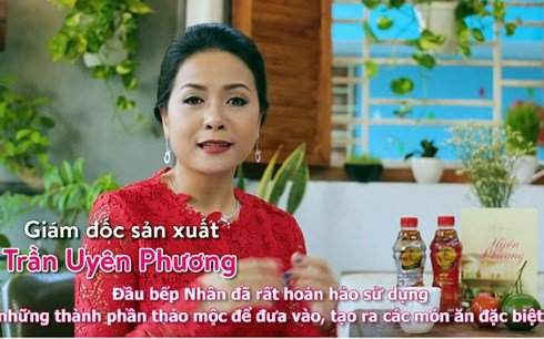 Chị Trần Uyên Phương – GĐSX phim “Mỹ nhân vào bếp”.