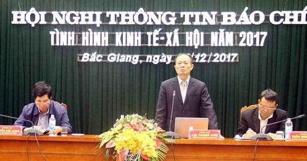 Ông Lại Thanh Sơn – Phó Chủ tịch thường trực UBND tỉnh Bắc Giang phát biểu.
