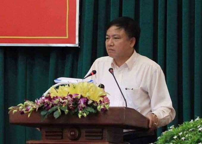 Ông Đàm Quang Trung – GĐ sở TN&MT Đắk Nông trả lời chấp vấn 