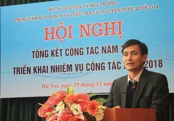Thứ trưởng Bộ TN&MT Trần Quý Kiên phát biểu chỉ đạo tại hội nghị