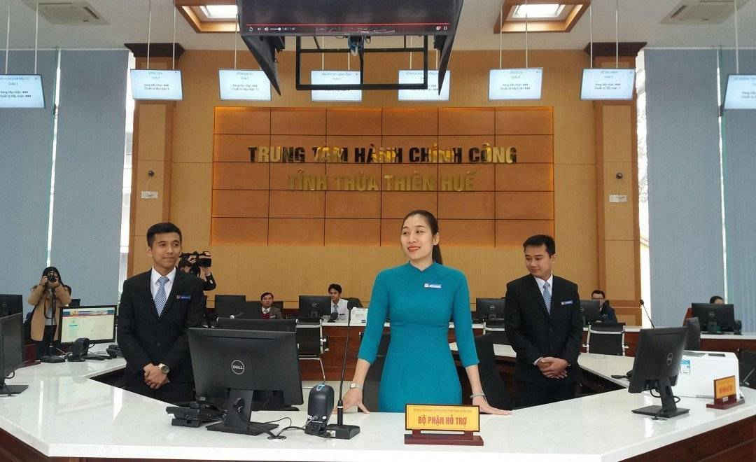Trung tâm Hành chính công tỉnh Thừa Thiên Huế vừa khai trương