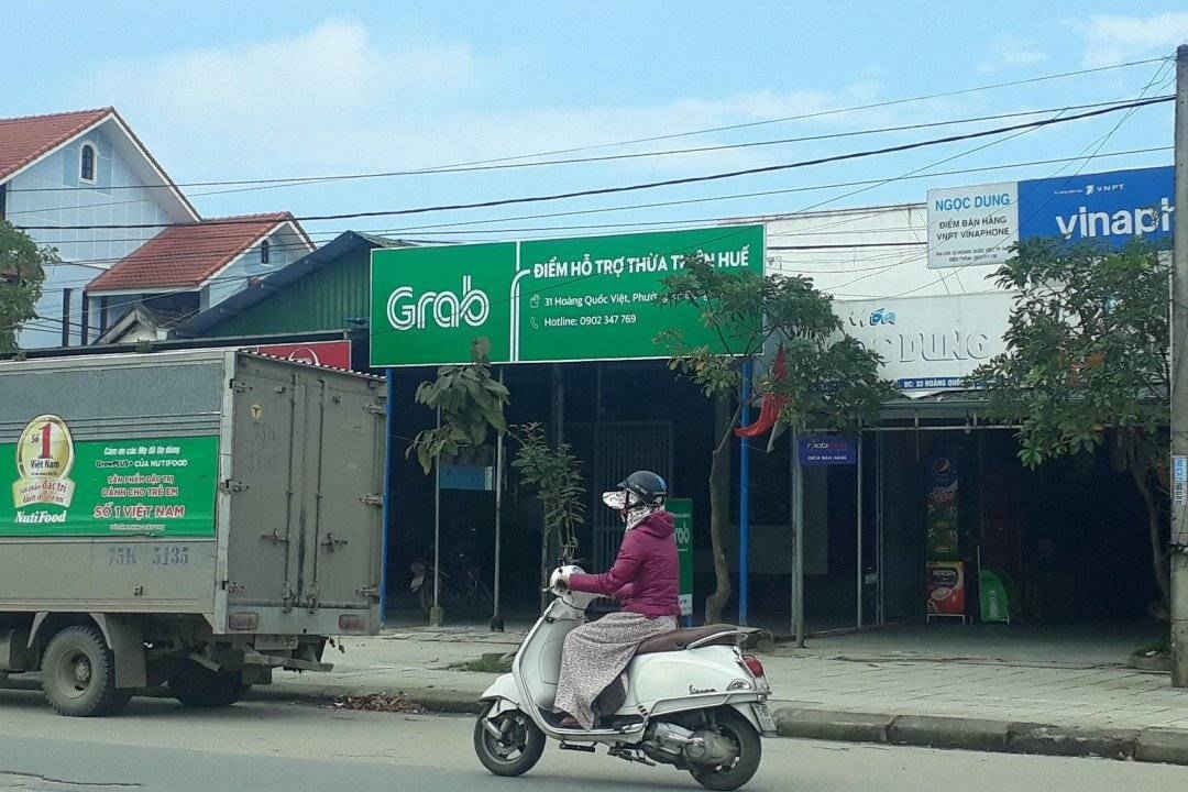 Điểm Grab “chui” trên địa bàn Thừa Thiên Huế