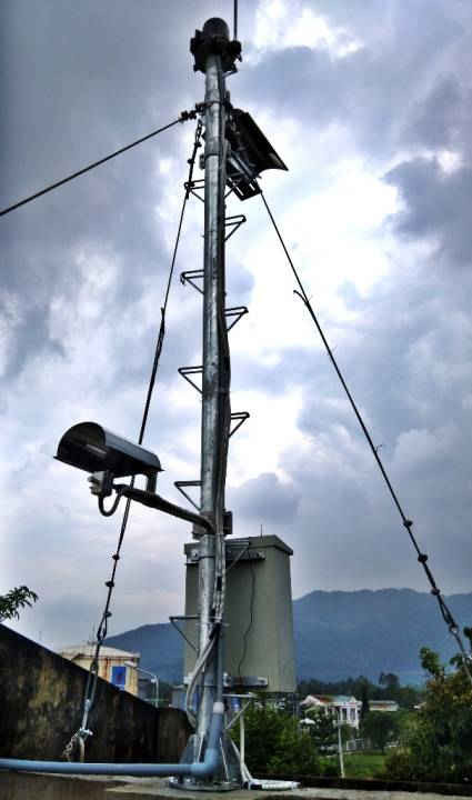 Camera giám sát cháy rừng được thử nghiệm tại khu vực rừng Nam Hải Vân (Đà Nẵng)