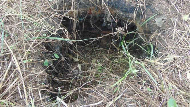 6 Thái Nguyên xuất hiện nhiều vết nứt nguy hiểm tại mỏ than Phấn Mễ