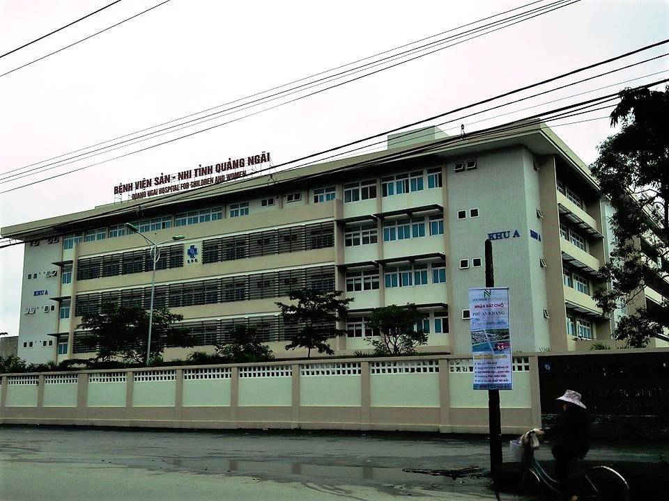 Khu vực Bệnh viện Sản- Nhi Quảng Ngãi