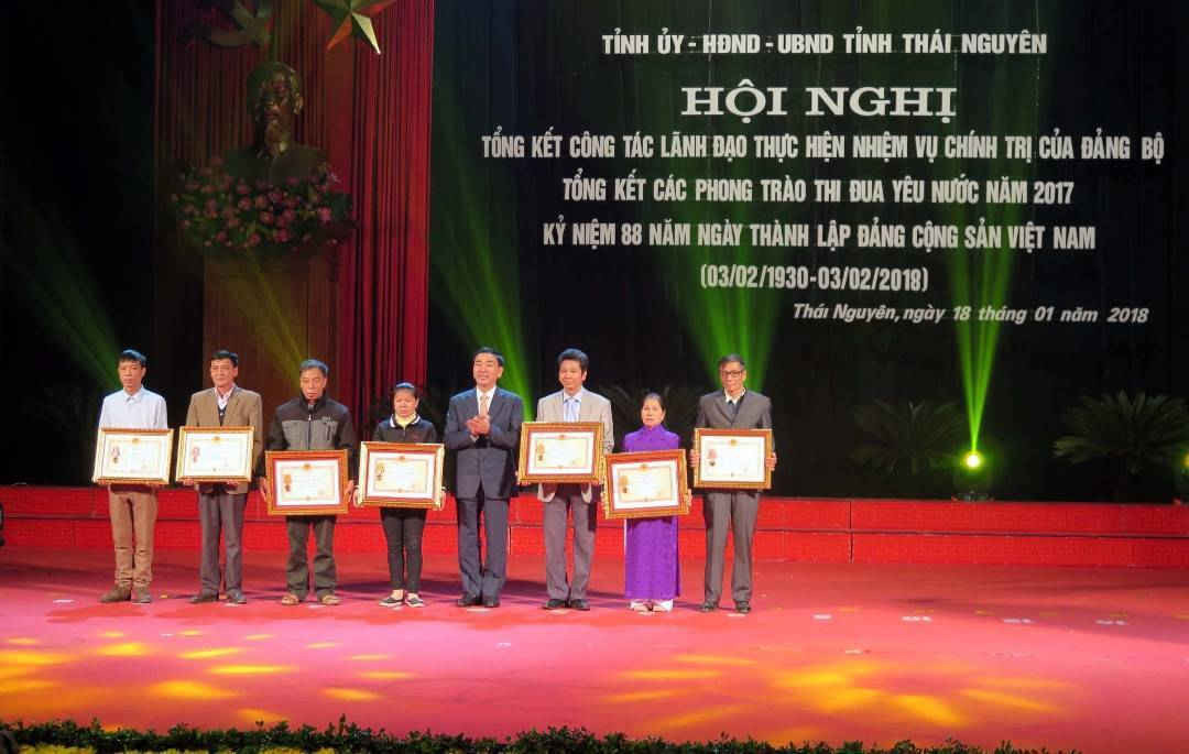 2-Thái Nguyên-Tổng kết phong trào thi đua yêu nước năm 2017