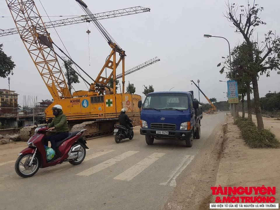Long Biên - Hà Nội: Dự án Chung cư Ruby City CT3 Phúc Lợi thi công khi chưa có giấy phép