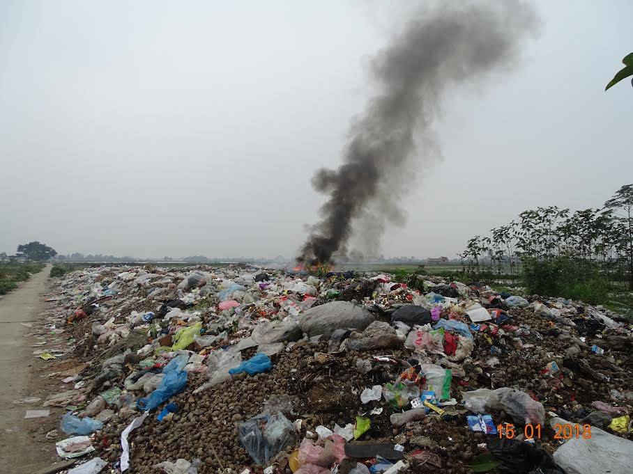 3-Xã Nhật Tựu-Hà Nam-Ô nhiễm môi trường từ rác thải... là chuyện bình thường