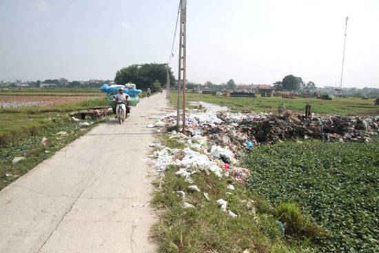 Xã Thanh Văn, huyện Thanh Oai Dân sống khổ vì ô nhiễm