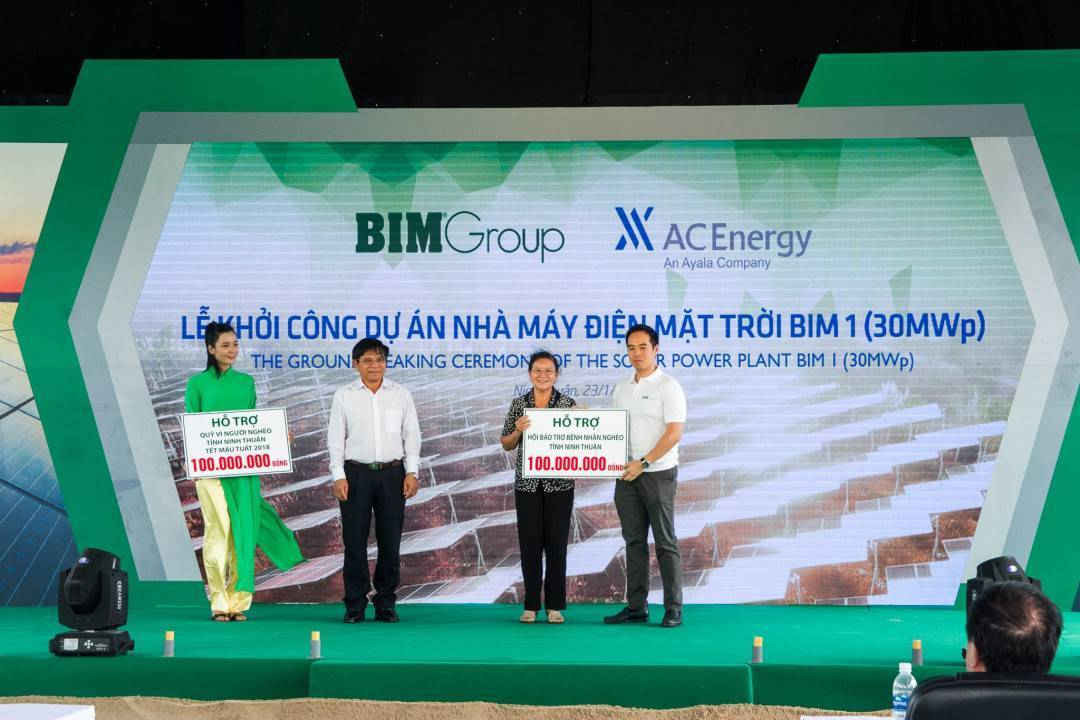 4-Tập đoàn BIM: Khở công nhà máy điện mặt trời tại Ninh Thuận