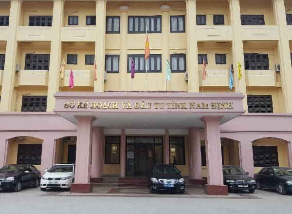 Trụ sở Sở Kế hoạch và Đầu tư tỉnh Nam Định.