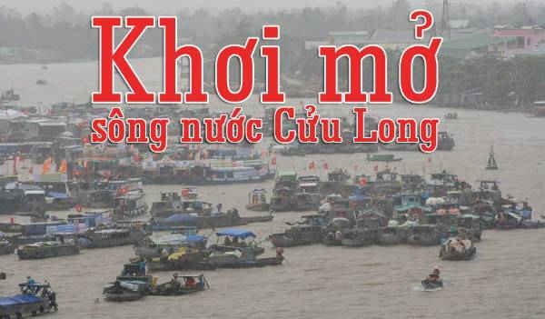 TNMT Khơi mở sông nước Cửu Long