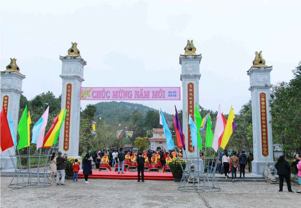 Trung tâm Văn hóa Huyền Trân- nơi diễn ra lễ hội