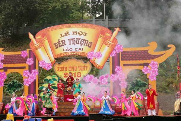Lào Cai: Khai mạc lễ hội đền thượng xuân Mậu Tuất 2018