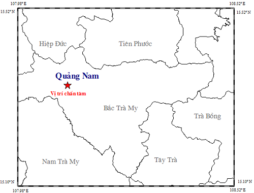 Động đất ở Quảng Nam, gần 30 ngôi nhà bị nứt nẻ
