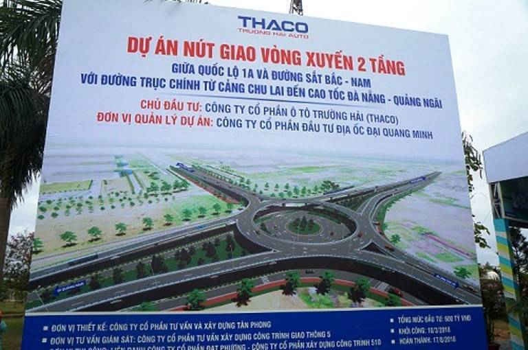 Đây là nút giao thông sẽ được đầu tư xây dựng vòng xuyến 2 tầng dọc QL1A đoạn qua huyện Núi Thành, Quảng Nam