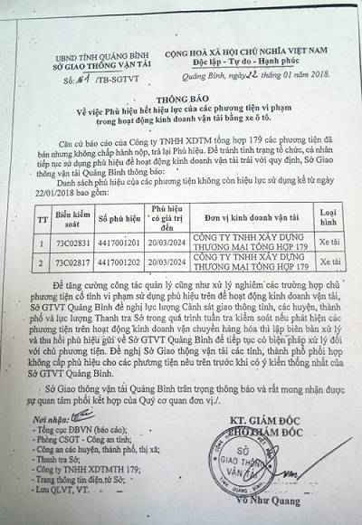 Công văn chỉ đạo của UBND tỉnh Quảng Bình