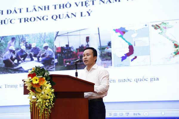 ông Triệu Đức Huy – Phó Tổng Giám đốc Trung tâm Quy hoạch và Điều tra tài nguyên nước quốc gia