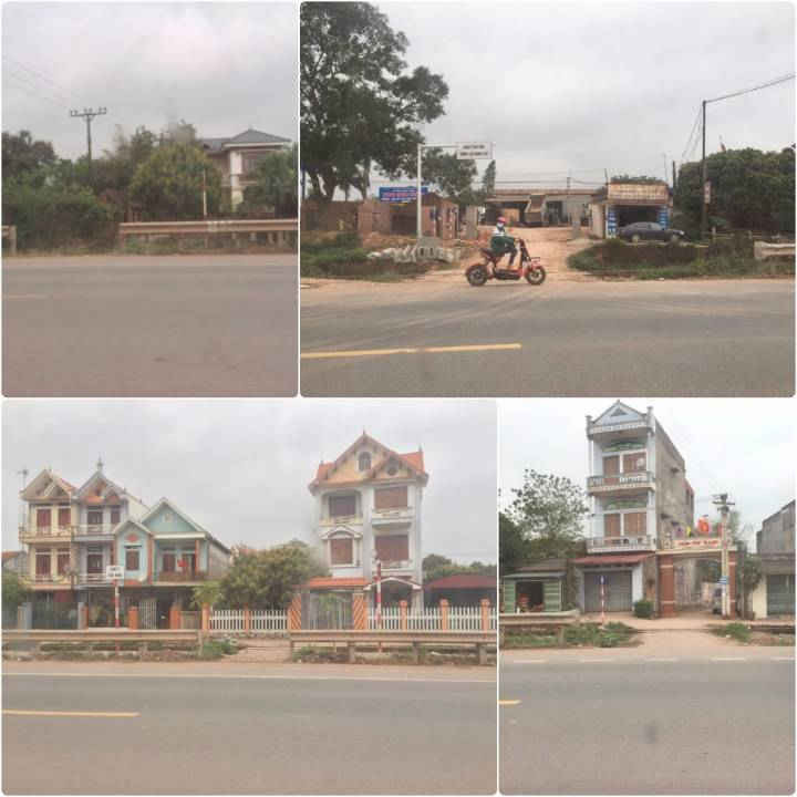 Các điểm hộ lan bị phá dỡ trái phép tại xã Phi Mô, huyện Lạng Giang.