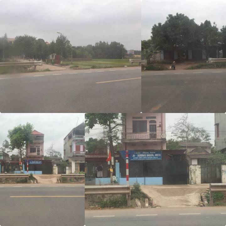 Các điểm hộ lan bị phá dỡ trái phép tại thị xã Hương Lạc, huyện Lạng Giang.