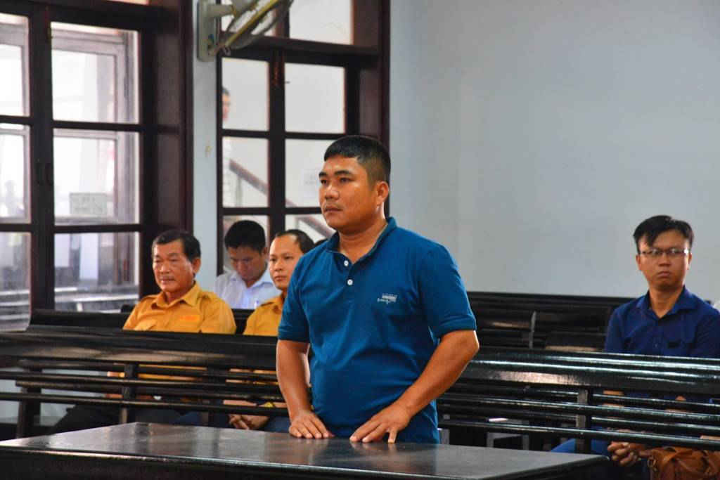 Bị cáo Nguyễn Mạnh Hổ tại Tòa