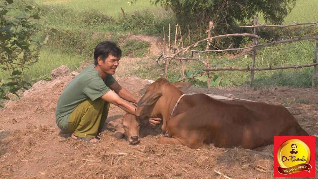 Niềm vui của anh Huynh khi gặt hái những thành quả đầu tiên.