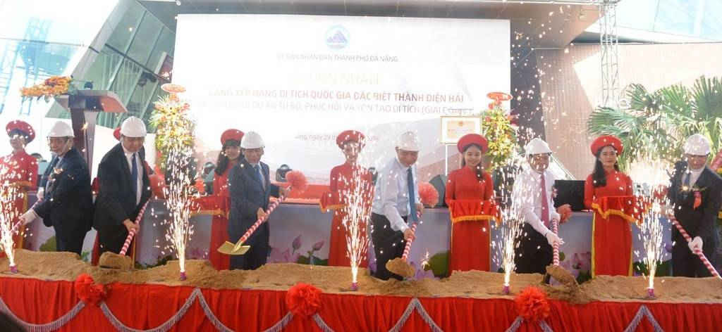 Khởi công dự án tu bổ, phục hồi, tôn tạo di tích quốc gia Thành Điện Hải