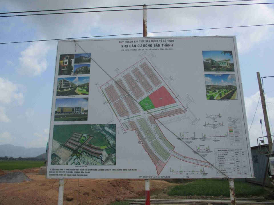 Dự án Khu dân cư Đông Bàn Thành, phường Đập Đá, thị xã An Nhơn