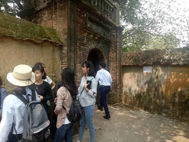 Cổng vào chùa Bổ Đà vẫn còn được lưu giữ gần như nguyên vẹn
