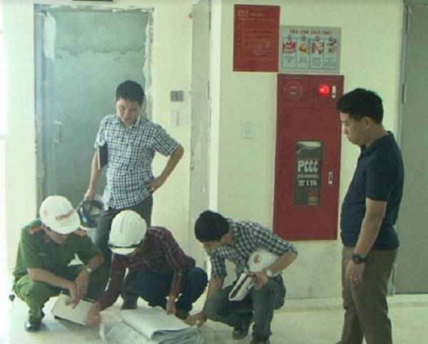 Kiểm tra công tác PCCC tại chung cư Bảo Sơn