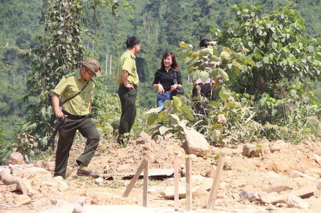 Kiểm lâm Khu bảo tồn thiên nhiên Phong Điền đi tuần tra rừng