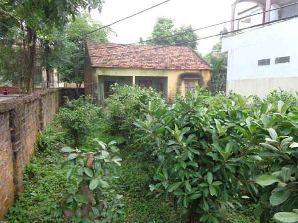 Mảnh đất có ngôi nhà cấp 4 gia đình bà Nguyễn Thị Thuận đã sử dụng hơn 20 năm nay