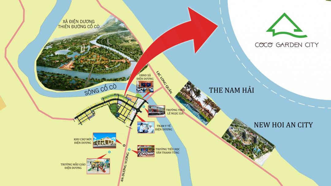 Dự án COCO GARDEN CITY tại phường Điện Dương, Điện Bàn, Quảng Nam đã treo nhiều năm nay nhưng vẫn chưa bị thu hồi