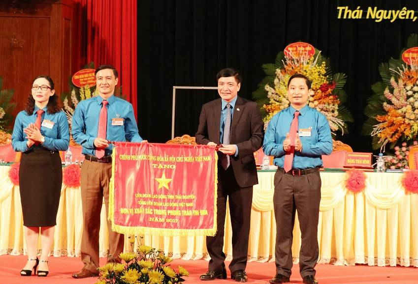 2-Thái Nguyên: Khai mạc Đại hội Công đoàn tỉnh Thái Nguyên lần thứ XVI, nhiệm kỳ 2018-2023 