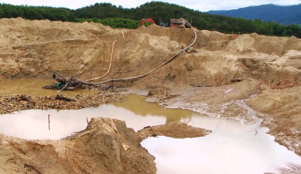 Nạn khai thác khoáng sản trái phép vẫn đang diễn biến phức tạp tại tỉnh Quảng Nam