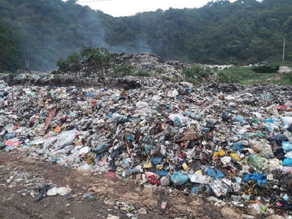 Bãi rác cũ ô nhiễm nghiêm trọng
