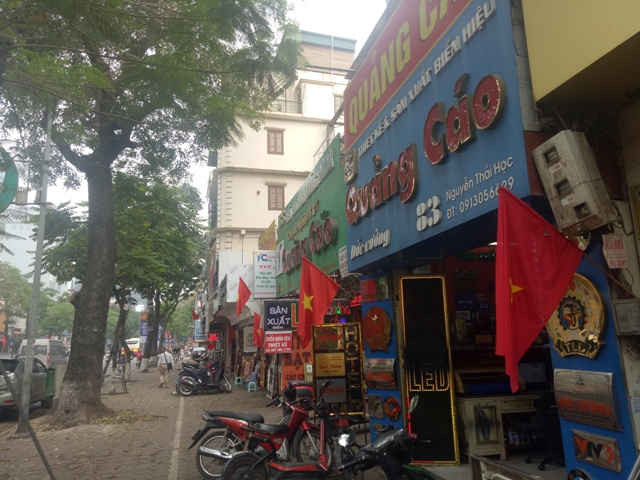 Phố Nguyễn Thái Học, quận Ba Đình